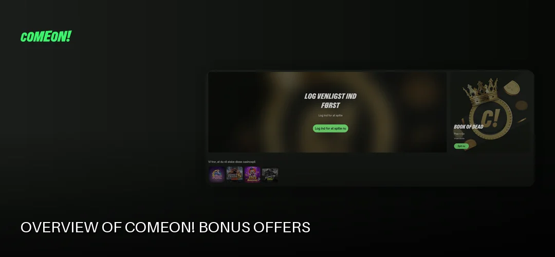 ComeOn! promotional banner