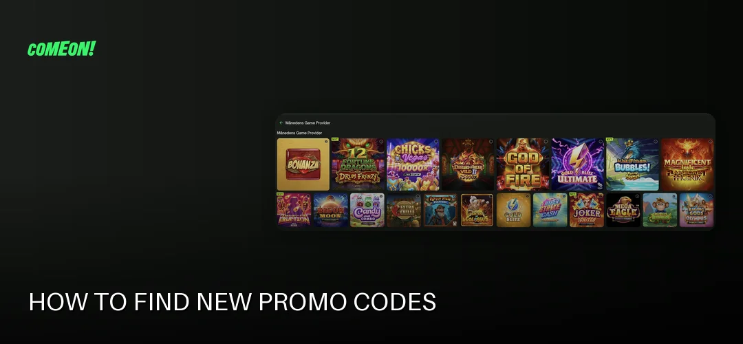 ComeOn! promotional banner